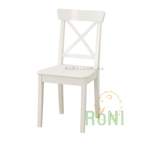 Кресло белое INGOLF 701.032.50 IKEA