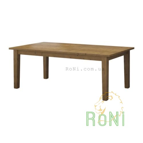 Розсувний стіл, сосна  морилка  201/247/293x105  STORNAS 601.523.40 IKEA