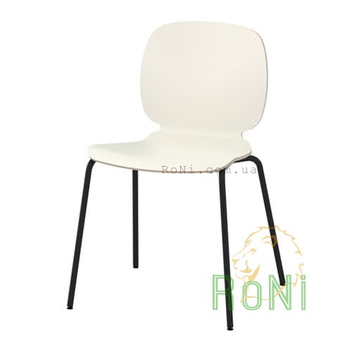 Кресло Broringe белое ножки черные SVENBERTIL 391.976.99 IKEA
