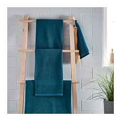 Фото1.Банное полотенце FRÄJEN 70x140 cm IKEA 003.131.95 зелено-синее