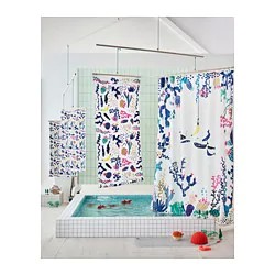 Фото4.Банное полотенце BILLSJÖN 70x140 cm IKEA 003.773.47 разноцветное