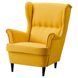 Фото4.Крісло для відпочинку STRANDMON 903.618.94 IKEA Жовте