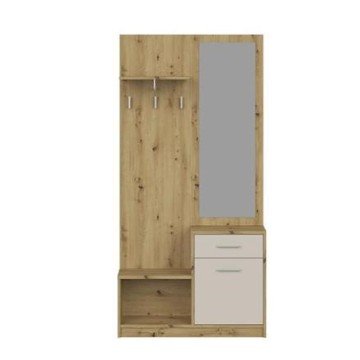 Фото2.Прихожая PERGO, цвет: дуб-кашемер, изготовленный вручную