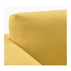 Фото2.Диван 3-місний  з відкритим кінцем VIMLE  Ikea Orrsta золотисто-жовтий 492.113.60