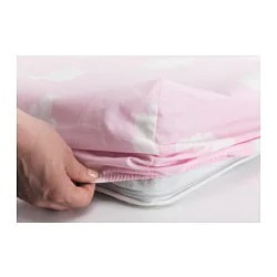 Фото3.Комплект дитячої постільної білизни рожевий  HIMMELSK 103.195.83 ІКЕА  110x125 / 35x55 см