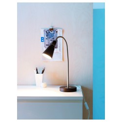 Фото4.Настольная лампа, черный KVART IKEA 601.524.58