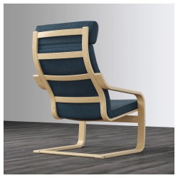 Фото2.Крісло для відпочинку POÄNG 491.978.06 IKEA