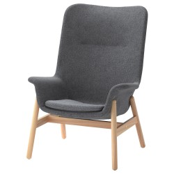 Фото2.Кресло для отдыха VEDBO 803.411.75 IKEA