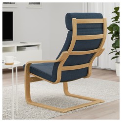 Фото3.Крісло для відпочинку POÄNG 491.978.06 IKEA