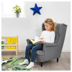 Фото1.Кресло для отдыха детское STRANDMON 703.925.42 IKEA