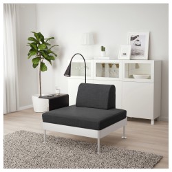 Фото5.Кресло со столом и светильником DELAKTIG 892.537.44 IKEA