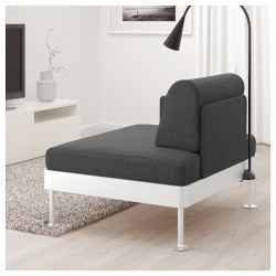 Фото1.Кресло со столом и светильником DELAKTIG 892.537.44 IKEA