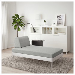 Фото2.Кресло для отдыха с столиком и светильником DELAKTIG 9892.599.01 IKEA
