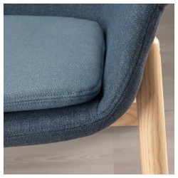 Фото5.Крісло для відпочинку VEDBO  Gunnared blue  404.235.83 IKEA
