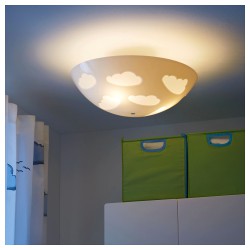 Фото2.Подвесная лампа, белый SKOJIG IKEA 401.499.33