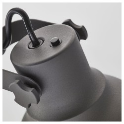 Фото2.Настольная лампа темно-серая , беспроводная зарядка, HEKTAR IKEA 603.234.36