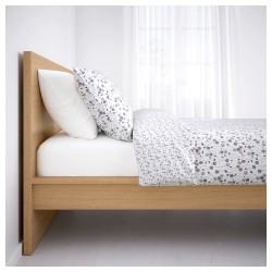 Фото2.Каркас кровати дуб 90х200 Lönset MALM IKEA 191.322.89