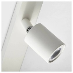 Фото1.Светодиодный подвесной светильник, 3 точки, белый BAVE IKEA 402.376.42