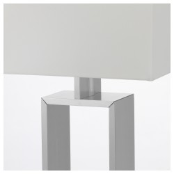 Фото1.Настільна лампа, крем, срібло STILTJE IKEA 303.999.08