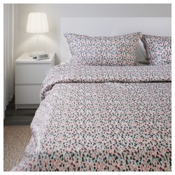 Фото4.Комплект постельного белья SMÅSTARR 104.033.79 разноцветный 200*220/70*80 IKEA