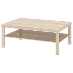 Фото1.Столик журнальний LACK Ikea дуб білого кольору 404.315.35