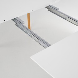 Фото3.Комплект обеденный HALMAR стол KAJETAN и стулья Toledo 150-200 / 85/76 см Белый Дуб медовый