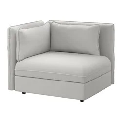 Фото1.Сидіння  модульне зі спинкою VALLENTUNA Ikea Orrsta світло-сіре 792.774.44