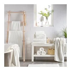 Фото2.Рушник для ванни FRÄJEN 70x140 cm IKEA 301.591.83 білий