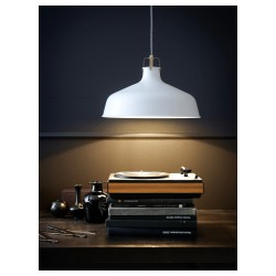 Фото3.Подвесной светильник кремовый RANARP IKEA 203.909.70