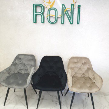 Фото3.Кресло RoNi Cherry серый