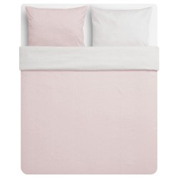 Фото2.Комплект постельного белья VENUSSKO 104.237.06 розовый 160*200/70*80 IKEA