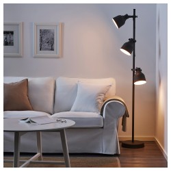 Фото2.Торшер ,3 лампы , темно-серый HEKTAR IKEA 203.936.00