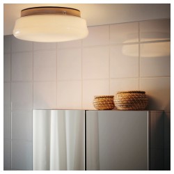 Фото2.Подвесная лампа, опаловый белый GASGRUND IKEA 402.238.57