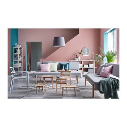 Фото4.Стул с подлокотниками, светло-серый YPPERLIG 203.465.81 IKEA