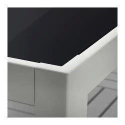 Фото6.​Комплект садовый IKEA SJÄLLAND (стол+лавка+2 стула) 992.676.65 светло-темно-серый