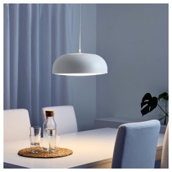 Фото2.Подвесной светильник белый NYMÅNE IKEA 703.362.64