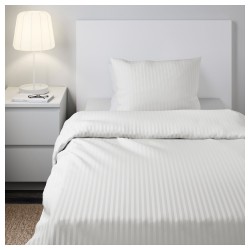 Фото1.Комплект постельного белья NATTJASMIN 603.371.60 белый 200*200/50*60 IKEA