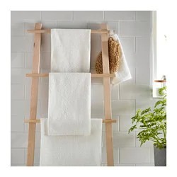 Фото4.Рушник для ванни HÄREN 100x150 cm IKEA 001.635.58 білий