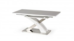 Фото1.Обеденный стол раскладной Halmar SANDOR-2 серый