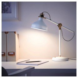 Фото2.Настольная лампа кремовая RANARP IKEA 302.313.15