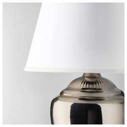 Фото1.Настольная лампа, серебро RICKARUM IKEA 803.495.34