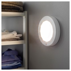 Фото2.Светодиодный светильник белый STOTTA IKEA 602.771.37