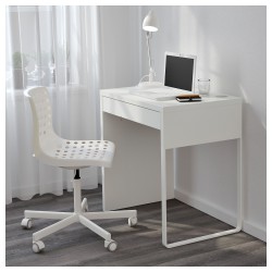 Фото8.Стіл письмовий білий MICKE IKEA 302.130.76