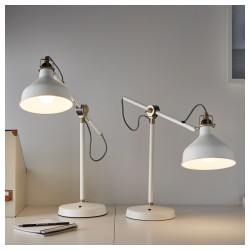 Фото3.Настольная лампа кремовая RANARP IKEA 302.313.15