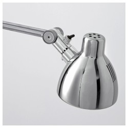 Фото1.Настольная лампа, никелированная ANTIFONI IKEA 203.047.36