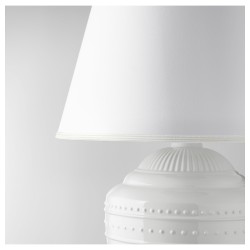 Фото1.Настільна лампа, біла RICKARUM IKEA 803.579.01