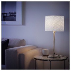 Фото2.Настольная лампа белая ALÄNG IKEA 900.291.60