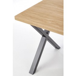 Фото2.Стол APEX 120x78 Halmar МДФ + натуральный шпон