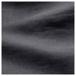 Фото4.Комплект постельного белья PUDERVIVA 403.530.28 темно-серый 200*200/50*60 IKEA