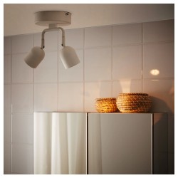 Фото2.Стельовий світильник, білий OSTANA IKEA 702.285.04